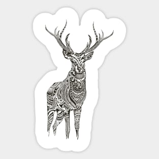 Polynesian Deer Sticker